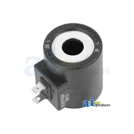 A & I Products Solenoid Coil, Hydraulic 24 VDC 3" x3" x2" A-253026